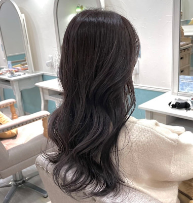 ブリーチ無しグレージュ