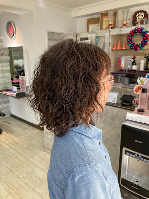 ミディアムパーマ