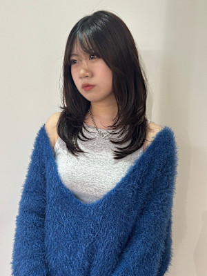 レイヤーカット/ミディアムレイヤー