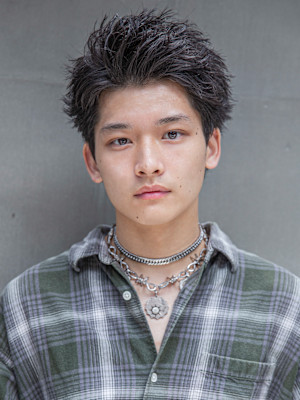 【小久保style】メンズカットツーブロックツイストウルフ