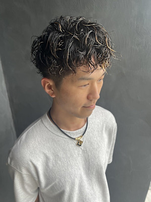 スパイラルパーマ