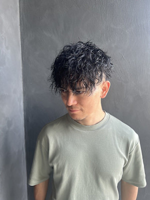 メンズパーマ　ツイスパ