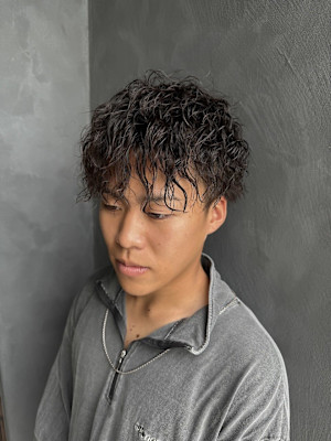 スパイラルパーマ