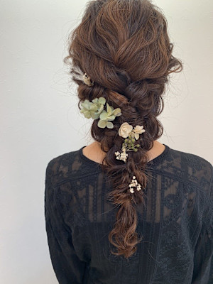 ルーズにまとめたカジュアルセット