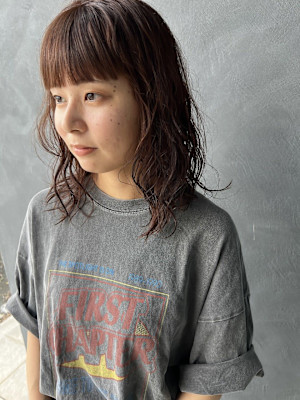 カジュアルパーマ