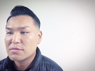 スキンフェード×ハードパート