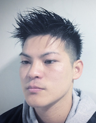 ローフェード×アップバング