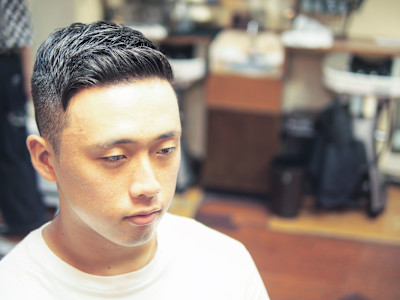 フェード×アップバング