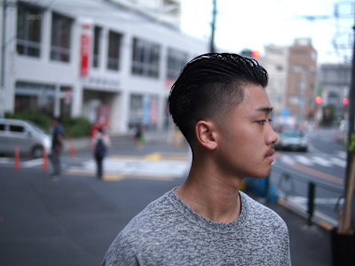 ショートバックスタイル