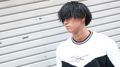 ヘビーツイストパーマスタイル