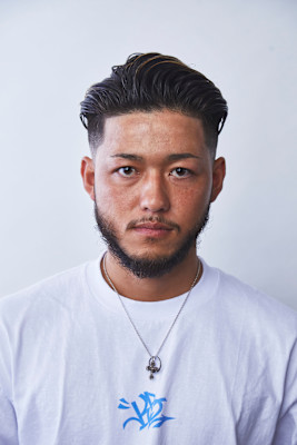 オールバックスタイル