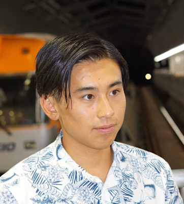 ルーズパート×ツーブロック