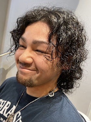 スパイラルパーマ