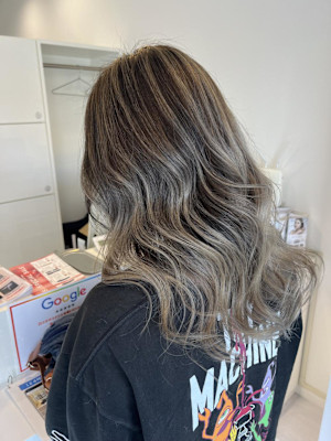 バレイヤージュ＊グレージュ