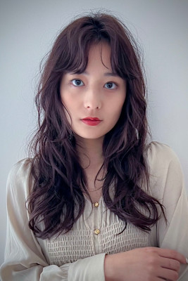 韓国風　レイヤーパーマ　プードルパーマ