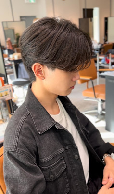 ◎毛流れ質感の綺麗なセンタパートスタイル