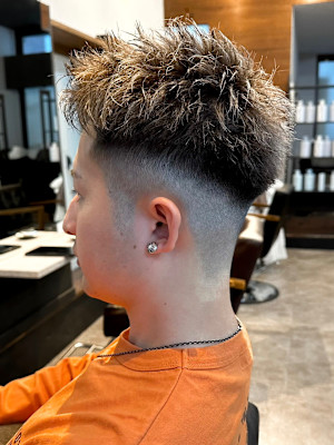 【IRIE 福岡】フェードハイライトメンズスタイル