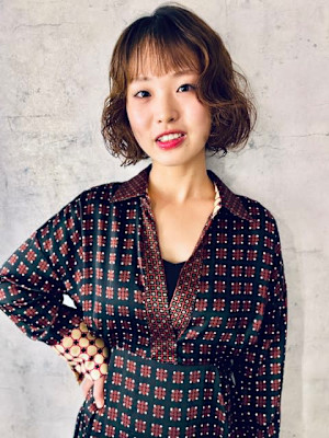 【トレンド】ボブパーマ