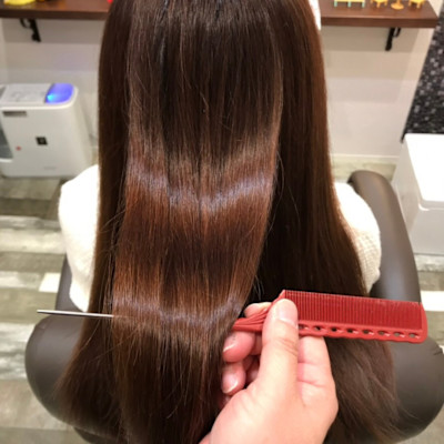 papillon hair place×ロング