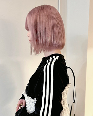 ホワイトピンク/ペールピンク/ハイトーンカラー/ダブルカラー