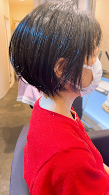 神戸白髪ぼかし/神戸白髪染め/神戸ボブ/神戸ショート/神戸