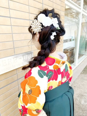 2024　卒業式セット、着付け