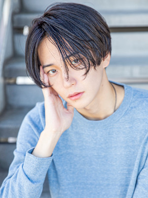 【小久保style】メンズカットツーブロックツイストウルフ