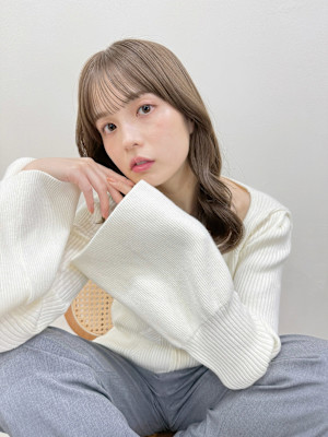 韓国風パーマ/コテ巻き風パーマ/韓国ヘア