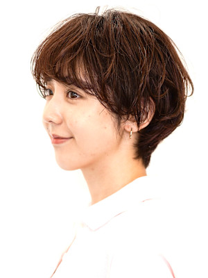 大人丸みショート