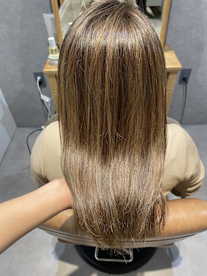 ♪ハイライト×水素トリートメント♪