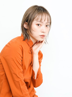 onk新宿×ミディアムヘア