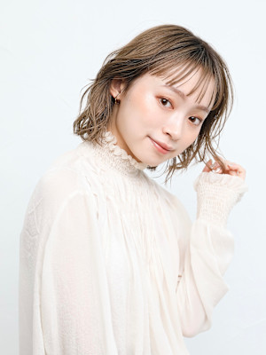 onk新宿×ミディアムヘア