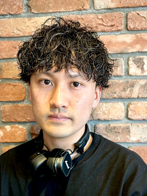 メンズカット/ツイストスパイラル