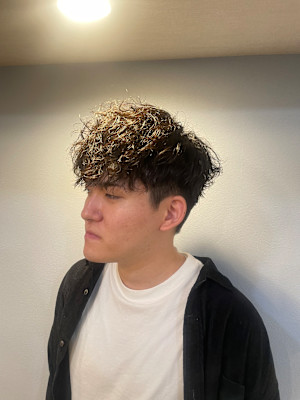 マッシュ×ラフツイスパ