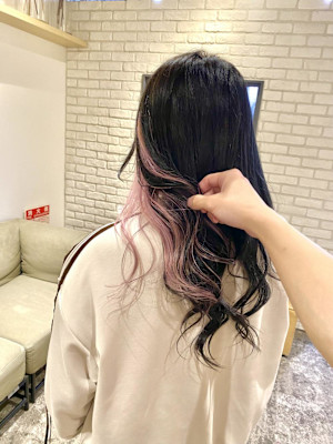 黒髪/ボブウルフ/ネビージュ/小顔/ワンレン/仙台/髪質改善