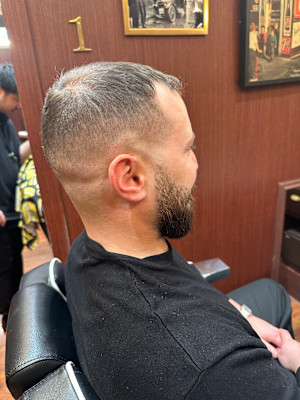 MEN'Sアッシュニュアンスパーマ韓国マッシュスペインカール