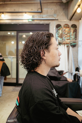 RYUKIメンズボブ×レイヤーパーマ◎三軒茶屋 メンズパーマ