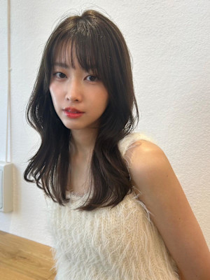 20代30代髪質改善モカベージュナチュラル