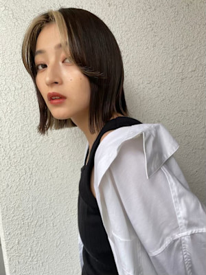 韓国風ボブレイヤーカット髪質改善トリートメント縮毛矯正小顔