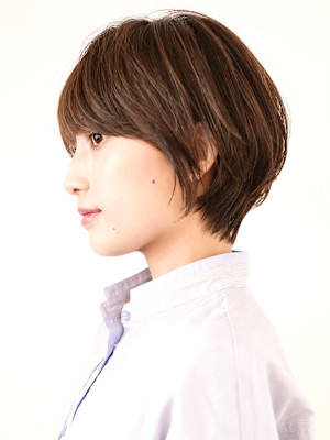 大人丸みショート