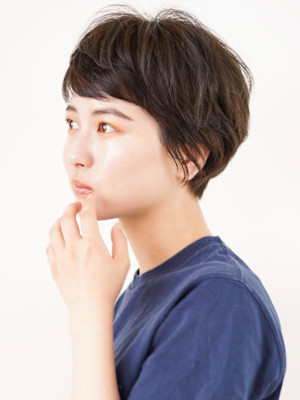 大人マッシュショート
