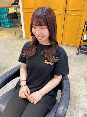 【MIO】ラベンダーピンク×大人ガーリー