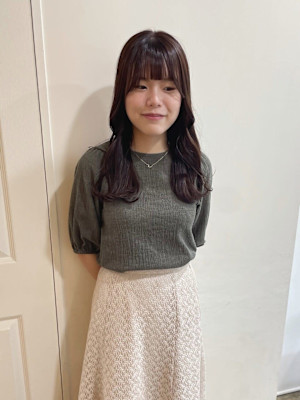 【MIO】ラベンダーグレージュ×大人ガーリー