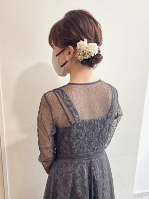 【MIO】低めシニヨン×ゆるふわ