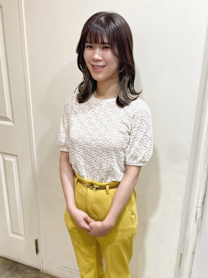 【MIO】インナーグレージュ×大人ガーリー