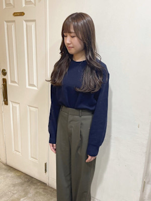 【MIO】カーキグレージュ×大人ガーリー