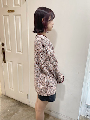 【MIO】ラベンダーピンク×ボブ