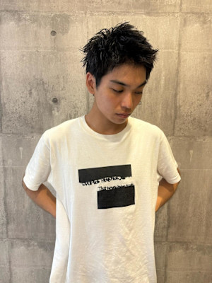 メンズ スパイキーショート