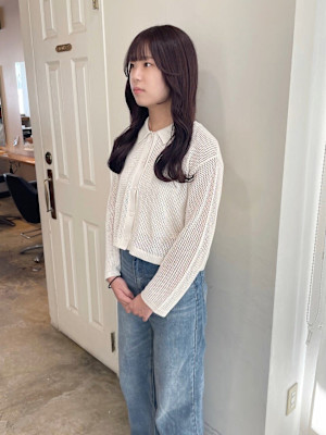 【MIO】ラベンダーグレージュ×大人ガーリー