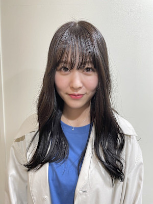 小顔モードプリカールチョコレート大人ガーリー外ハネボブ